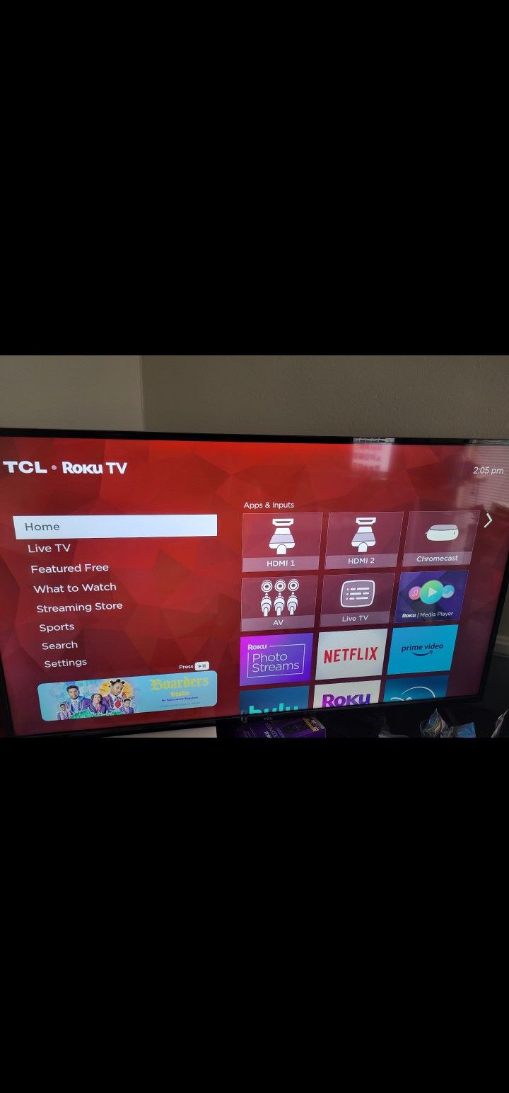 TCL 55s425 55 Inch 4K SMART LED Roku TV