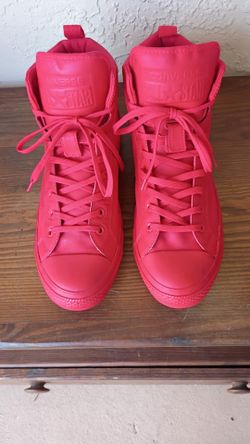 Red Converse Sneakers Size 13