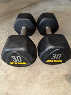 30lb ZIVA Dumbells