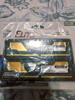 Elite 2 sticks of 8gb ddr4 ram