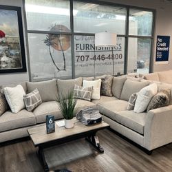 2-piece Dylan Sectional With Cloud Seats!!