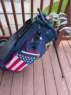 Left hand golf set(srixon zx4 irons odyssey putter callaway driver