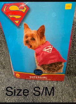 superwoman Pet cape S/M