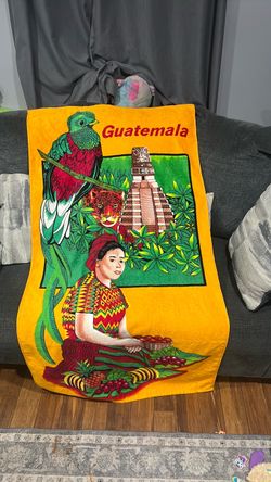 Tualla  salvaje hecha en Guatemala