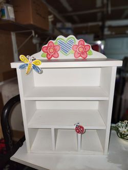 White Decorative Shelf