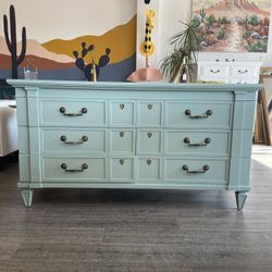 Vintage Green / Blue Dresser for Sale in Phoenix, AZ - OfferUp