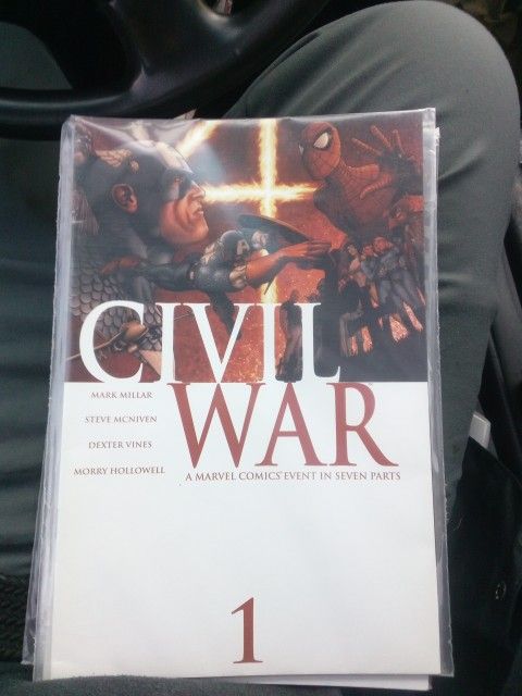 Marvel Comics Civil War 1-7