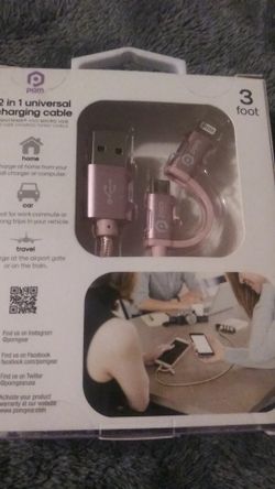 3 foot 2 in 1 universal cable