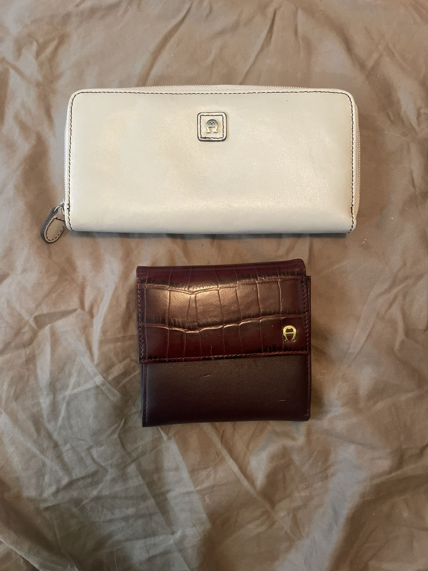 Etienne Aigner Leather Wallets! One New Other Looks New Price For One