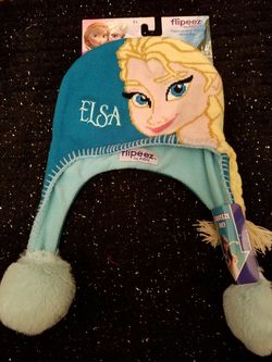 Elsa Knit Hat-- Frozen
