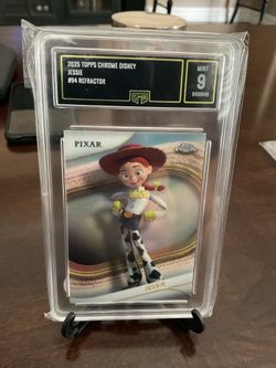 2025 Topps Chrome Disney #94 Refractor Jessie Gen. Mint 9