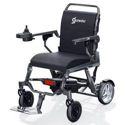 CARBON FIBER ELECTRIC WHEELCHAIR FOR ADULTS 25MILES LONG TRAVEL
