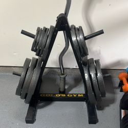 Used Golds Gym Weight Stand