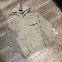 Dark Oatmeal Essentials Hoodie
