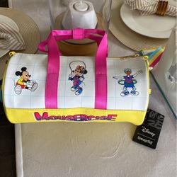 NWT Loungefly Mousersise Duffel Mini Vegan Leather 