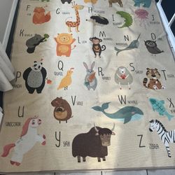 Alphabet Rug