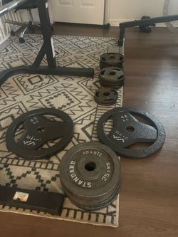 2 inch Olympic plates