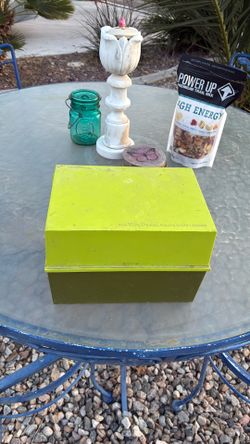 Vintage Recipe Box With Recipes