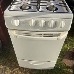 small stove gas 24 inch used work good 