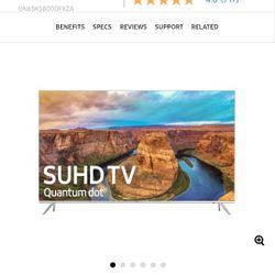 4k Samsung Smart TV 65"