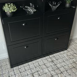 Shoe  Cabinet With Four Flips-still In Box