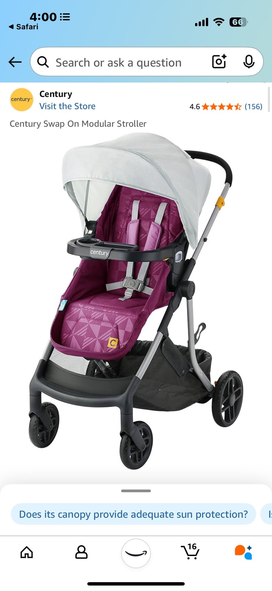 Century Modular Stroller 