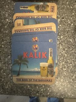Bahamas Kalik Drink Coasters