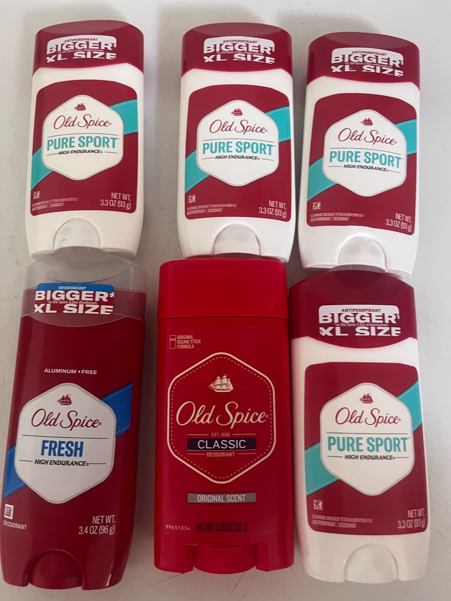 Old spice deodorant 6/$20