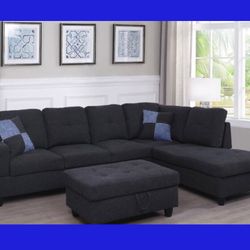 🎈Free Delivery—Brand new sectional sofa couch 