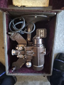 Vintage film projector
