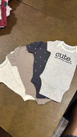 Newborn size onesies