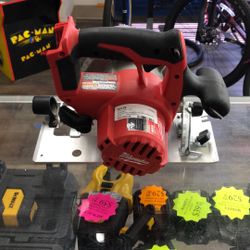 96091 Milwaukee 2630-20 18v Lithium Ion Cordless Brushless 6-1/2” Circular Saw 587048