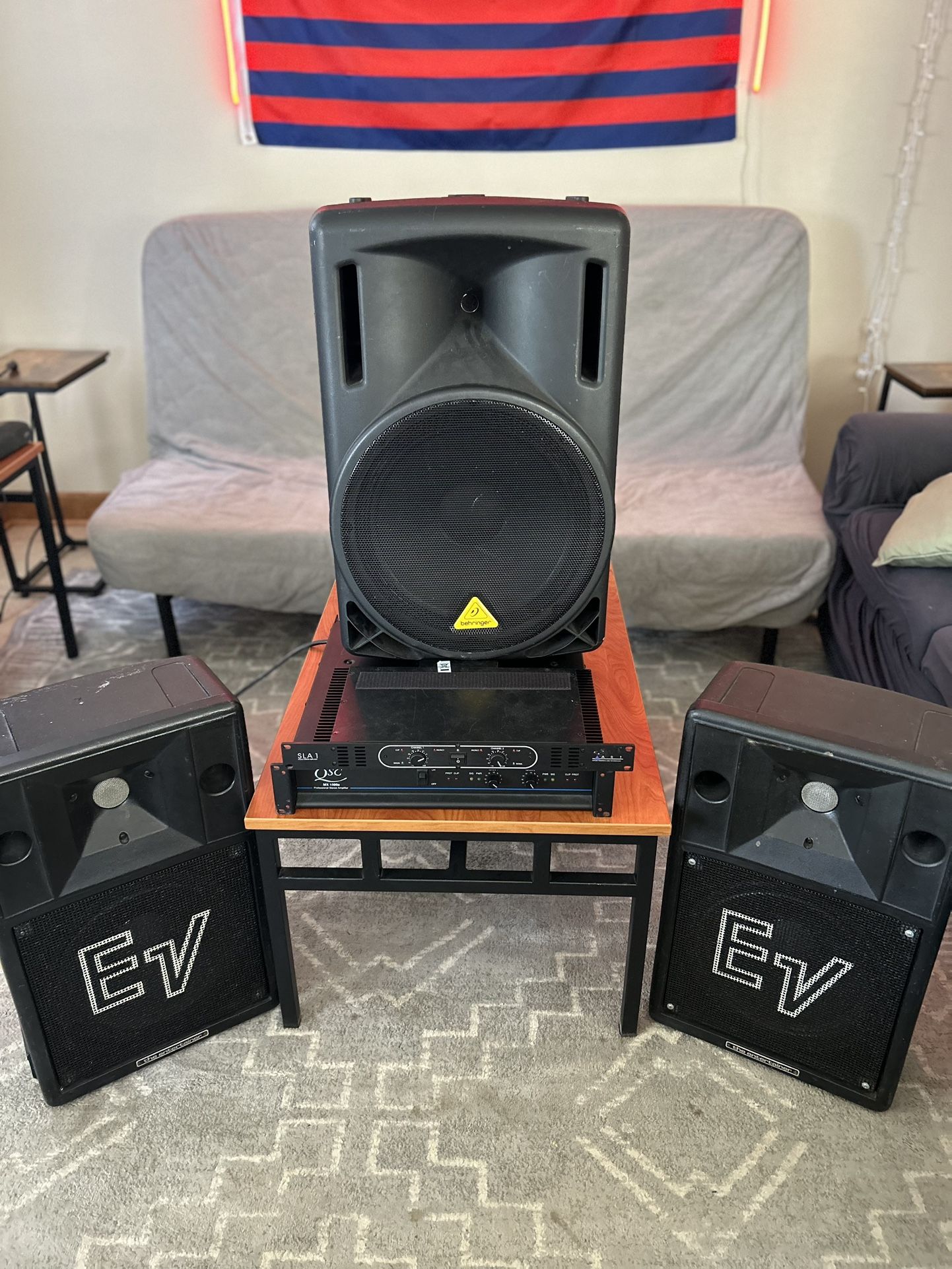 3 Speaker Setup With 2 Amplifiers