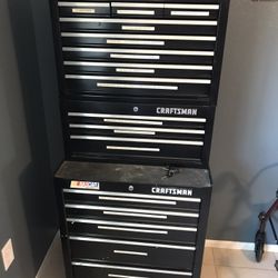 Craftsman Tool Box With Tools 