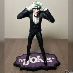 MCFARLANE DC DIRECT THE JOKER PURPLE HAZE BY BRAIN BOLLAND STATUE 2360 OF 6000