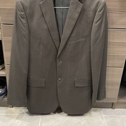 Men 3 Piece Brown Suit