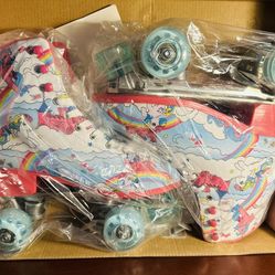 Rare Dolls Kill My Little Pony Roller Skates Size 10 Women’s