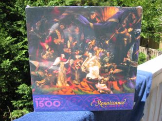A Renaissance Christmas 1500 Piece Springbok Jigsaw Puzzle New & Factory Sealed