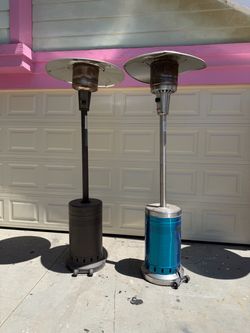 Outdoor Propane Patio Heaters / Each $58