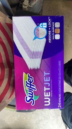 Swifter wet jet pads