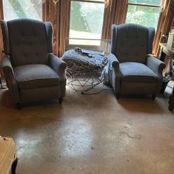 Two Recliner Chairs