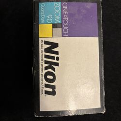 Nikon One Touch Zoom 90 AF Quartz Date with Box