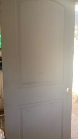 white door