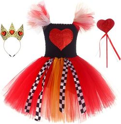 Queen of Hearts Costume for Girls 2T