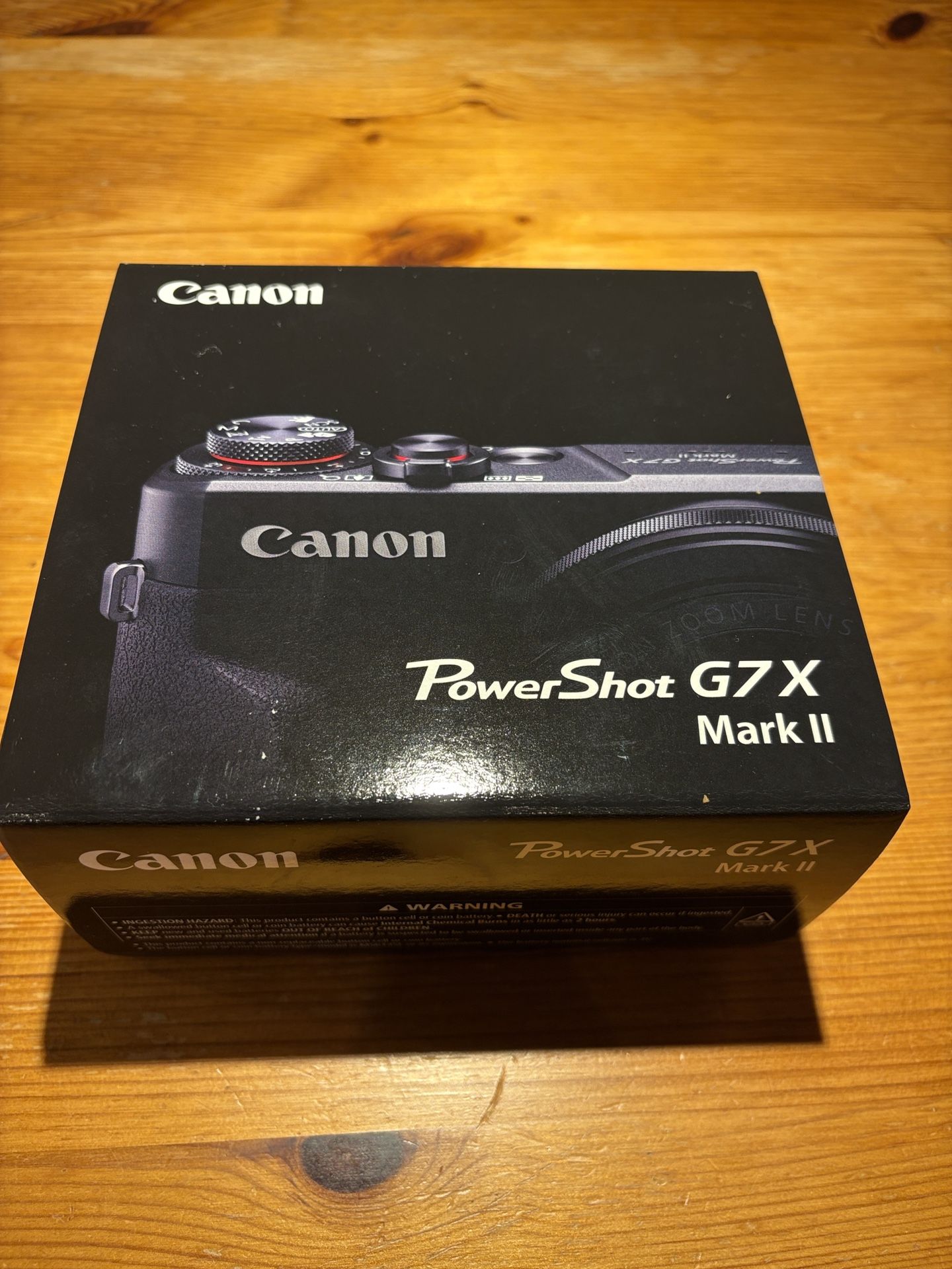 Canon PowerShot G7X Mark II