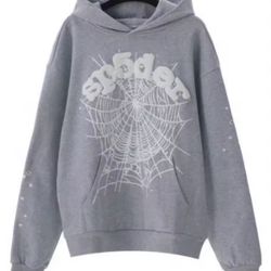 Grey Spyder Hoodie