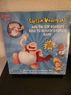 Captain Underpants Board Game New Unopened 