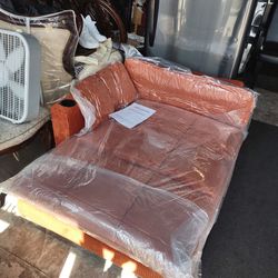 Brand new sofa with USB outlets on the side nice and comfortable