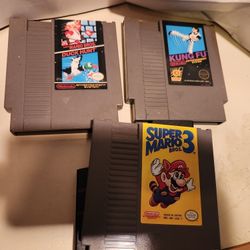 Nintendo  3 Games 