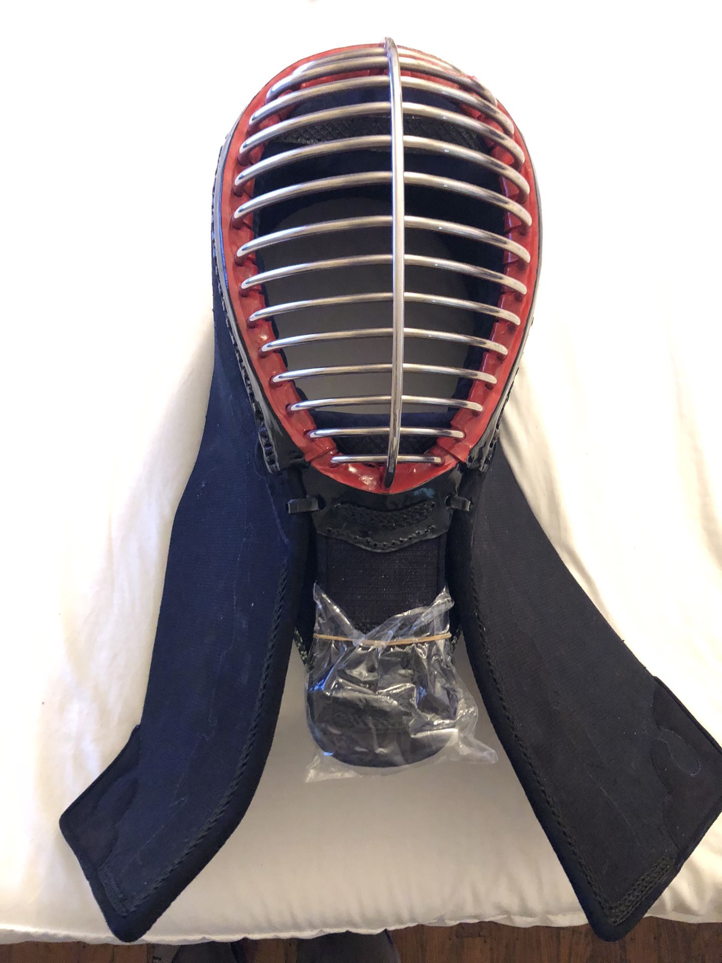 Kendo Helmet Set, Torso Armor And Shinai (Bamboo Sword